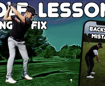 GOLF SWING FIX IS YOUR BACKSWING KILLING YOUR GOLF GAME
