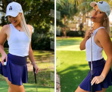 Miami Golfer Morgan Pankow | Amazing Golf Swing