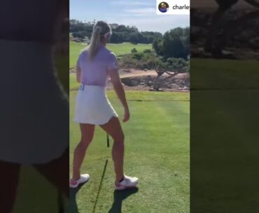 Smashing the driver #shorts #golf #golfgirl #short