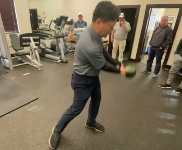 How to IMPROVE YOUR GOLF SWING ANYWHERE U CAN WALK. Dr Kwon on Be Better Golf