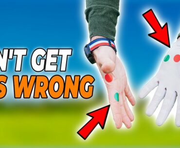 How To EASILY Get The PERFECT Golf Grip