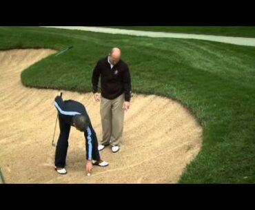 Rules of Golf - Rake in bunker