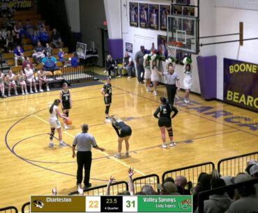 Girls Regionals Charleston vs Valley Springs