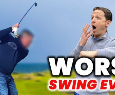 The Worst Golf Swing I've Ever Seen | Transformed in 15 Minutes