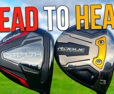 Fairway wood BATTLE! | TaylorMade Stealth vs Callaway Rogue ST review