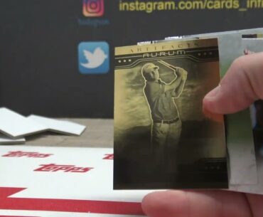 Jason's 2021 Upper Deck Artifacts Golf 3 Box Break