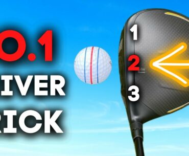 No 1 Trick all Golfers SHOULD use with DRIVER!