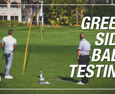 HIGH SPIN Vs. LOW SPIN GOLF BALLS // Short Game Equipment Tips & Ball Testing