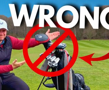 I'm using the WRONG FITTED IRONS!? (ORDERED NEW ONES!)