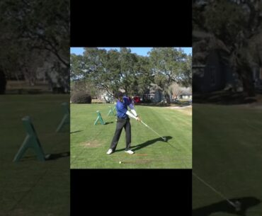 Wow, doing THIS with your arms makes the golf swing MUCH EASIER #shorts #golfswing #golftips
