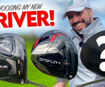 Golf’s BEST DRIVERS go Head-to-Head for a spot in MY BAG!  (Rogue ST LS vs Stealth Plus)