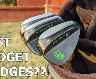 BEST BUDGET WEDGES? BombTech Golf | Wedge Set Review 2021