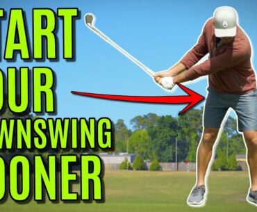 GOLF: The MOST IMPORTANT Transition Move In Your Golf Swing