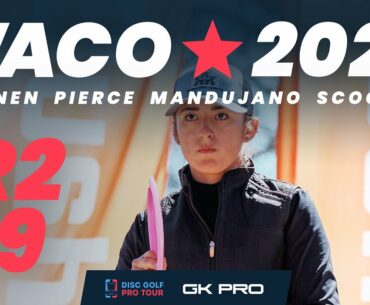 Waco Annual Charity Open | RD2 F9 |  Salonen, Pierce, Mandujano, Scoggins | GKPRO Disc Golf