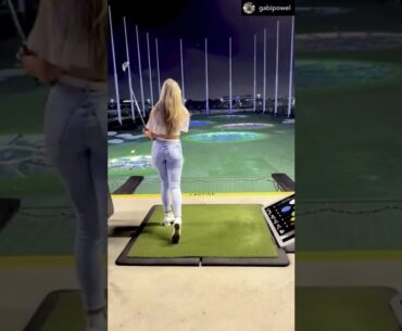 Topgolf Tuesday #golfgirl #shorts #golf #short