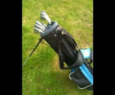 eBay sale - Lady supreme golf clubs and bag.