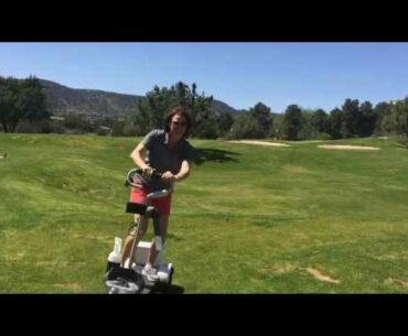 Ladies on Golf Boards at the Sedona Golf Resort
