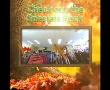 15% off all Golf Apparel at GJ Golf in October.