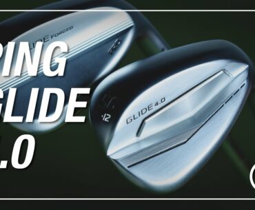 PING GLIDE 4.0 WEDGE REVIEW // Comparing it against the blade Glide Forged Pro