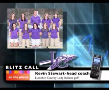 Lumpkin County Lady Indians golf head coach Kevin Stewart