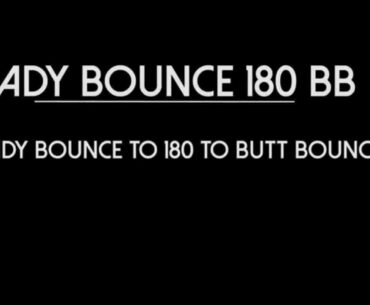 Lady Bounce 180 to Butt Bounce | Slackline Tricks | Slackline Industries