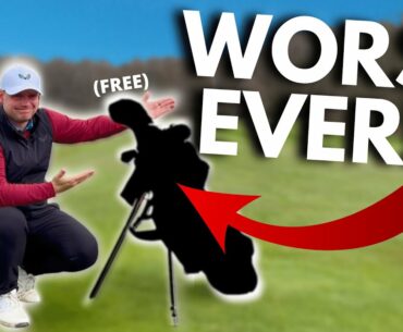 The WORST golf clubs i've EVER SEEN... THE DRIVER WAS FREE!?