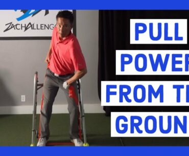 Pull Power From the Ground | Golf Swing