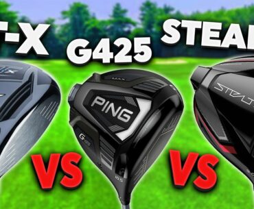 Golf Drivers Comparison | PING G425 Max, TaylorMade Stealth, Mizuno ST-X