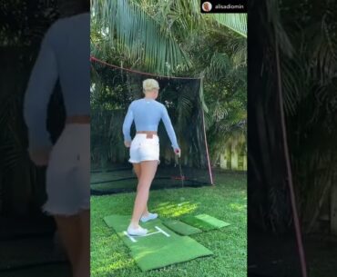 Hump day grind #shorts #golf #golfgirl #short