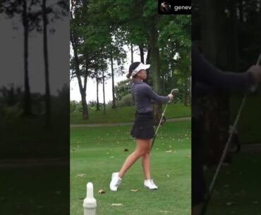 Tap in #shorts #golf #golfgirl #short