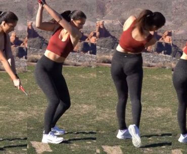 Absolutely beautiful 🔥🔥🔥 ❤️❤️ @meioo00    #golf #shorts #golfgirl      | GOLF#SHORT