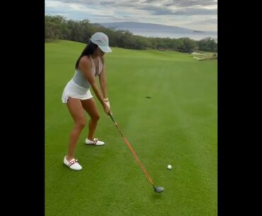 Cute Golf Girl #shorts #golf #golfgirl