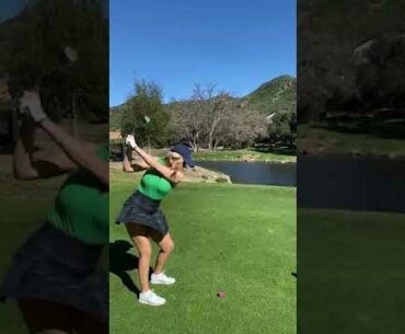 Cute Golf Girl  #golf #golfgirl #shorts