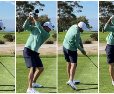 Scottie Scheffler Driver Swing Sequence and Slowmotion