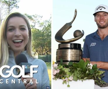 Sam Burns ‘thankful’ for Valspar Championship repeat victory | Golf Central | Golf Channel