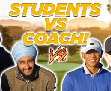 STUDENTS VS COACH AT OAKS NORTH!