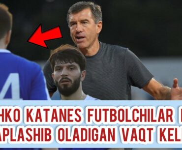 STRECHKO KATANES FUTBOLCHILAR BILAN GAPLASHIB OLADIGAN VAQT KELDI! BU TERMA JAMOA ENG KUCHSIZ!