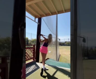 Cute Golf Girl #shorts #cute #golfgirl