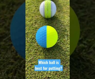 Can THESE golf balls help you hole more putts?