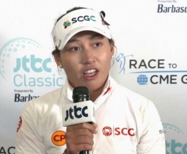 Golf | "It's just crazy in my mind right now" - Atthaya Thitikul on winning first LPGA title.