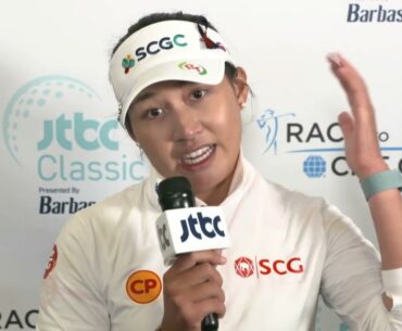 Atthaya Thitikul Sunday Winner Interview 2022 JTBC Classic LPGA Tour