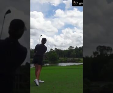 Easy money #shorts #golf #golfgirl #short