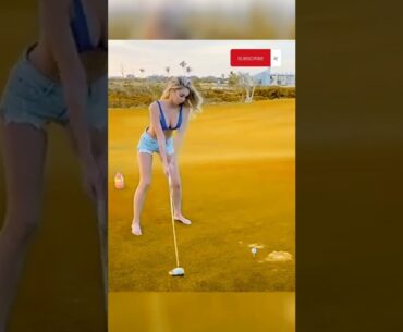 Amazing Golf Swing you need to see _ Golf Girl awesome swing