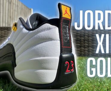 JORDAN 12 LOW GOLF SHOES - 'TAXI' - LETS TAKE A CLOSER LOOK