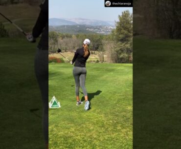 Golf views #shorts #golf #golfgirl #golf