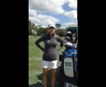 Beatriz Recari, premio Lady Golf a mejor jugadora profesional 2013