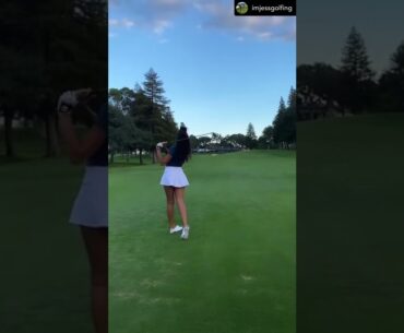 Golf views #shorts #golf #golfgirl #short