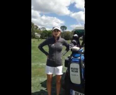 Beatriz Recari, "Premio Lady Golf a la mejor jugadora profesional 2013"