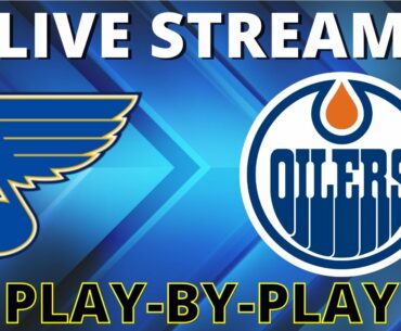 PLAY-BY-PLAY NHL GAME ST-LOUIS BLUES VS EDMONTON OILERS