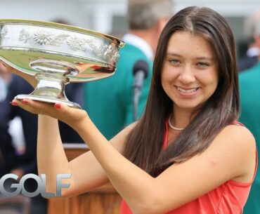 Anna Davis, 16, embraced 'underdog' role at Augusta National Women's Amateur | Golf Channel